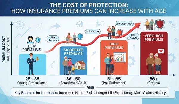 nsurance Premiums Can Increase With Age